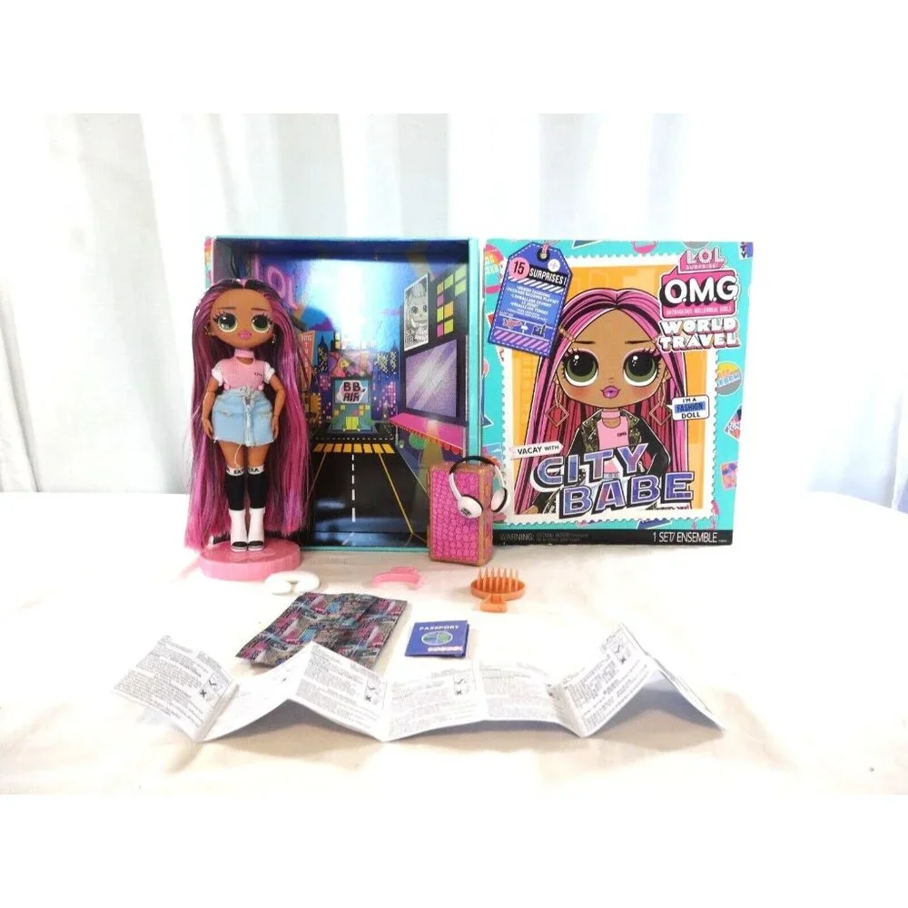 OMG LOL Surprise OMG World‎ Travel SUNSET 9” Doll With Accessories